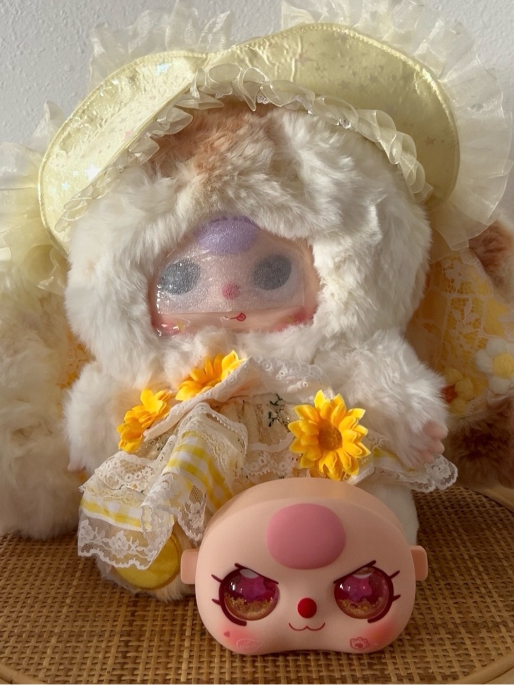 Baby three sun blossom 400% - yellow bunny + custom liquid eyes